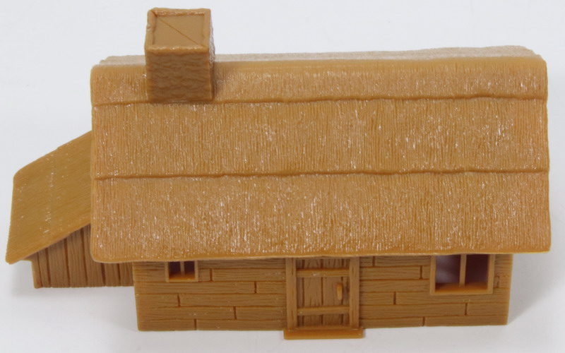 Modeling house Russian, farm, 1/72, Pegasus Hobbies,