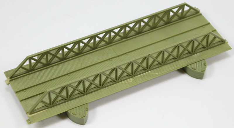 Modeling diorama pontoon bridge, ref. A03383, HO – 1/76 – 1/72, Airfix, mounted