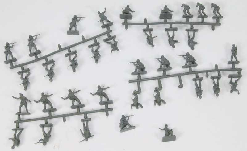 Modeling figures german, World War Two, 1/72, 35 figures