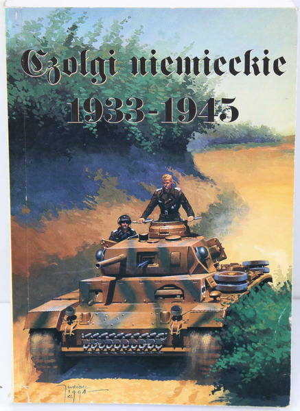 Book german tanks 1933-1945, Wydawnictwo Militaria, in polish