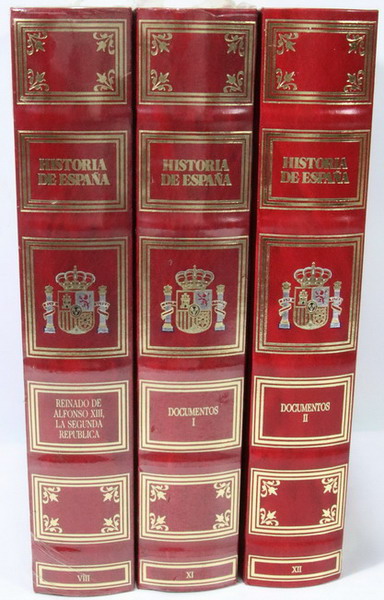 Book Historia de España I y 2 y Reinado de Alfonso XIII. La Segunda República.