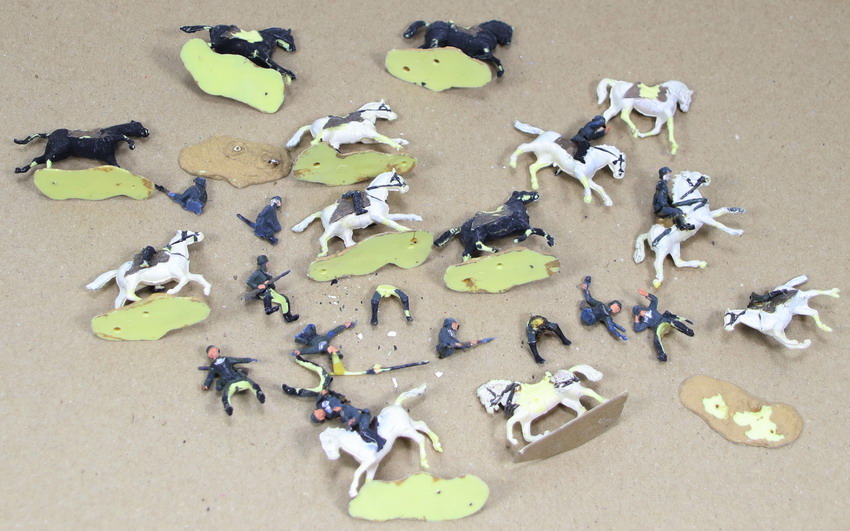 Modeling figures German cavalry, + 22 units, 1/72