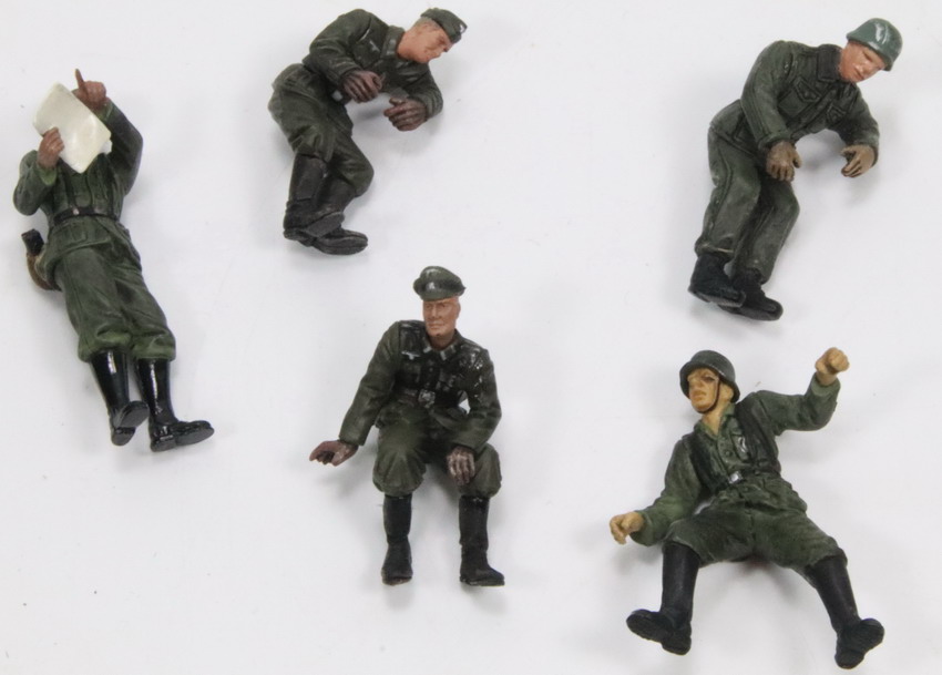 Modeling figures alemanas, infantry, 1/32 – 1/35,