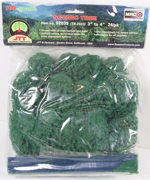 Modeling accesories scenic tree, 3” -4” – 24 units, ref. 92035, JTT Scenery products
