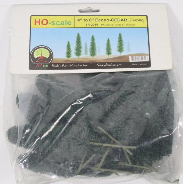Modeling accesories , scenic tree, 4-6”, 24 units, ref. 2019, JTT Scenery products