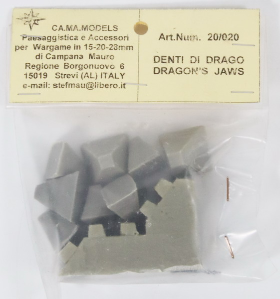 Modeling accesories dragons jaws, ref. 20-020, 1/72, CA MA Models