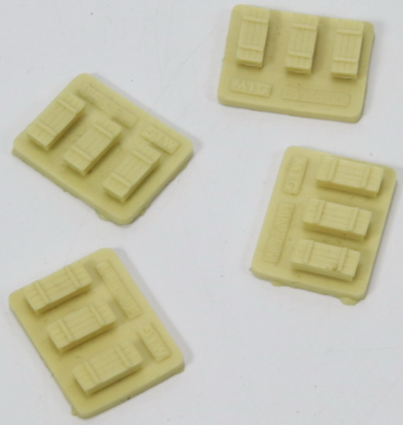 Modeling accesories wooden case Panzer IV, 1/72, Mig Productions, lot 4 units