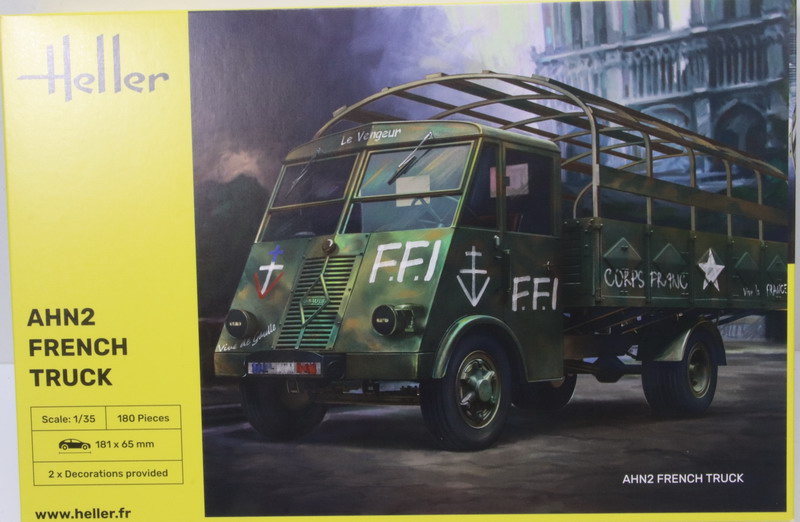 Modeling truck Renault AHN2, ref. 30324, 1/35, Heller - ICM