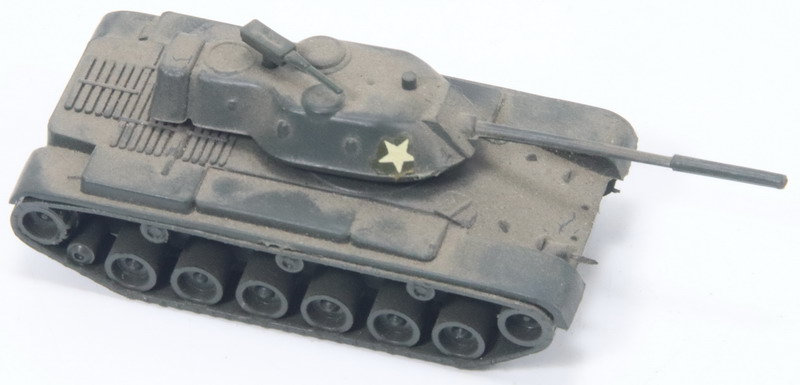 Modeling EKO, tank M-47, 1/87 – H0