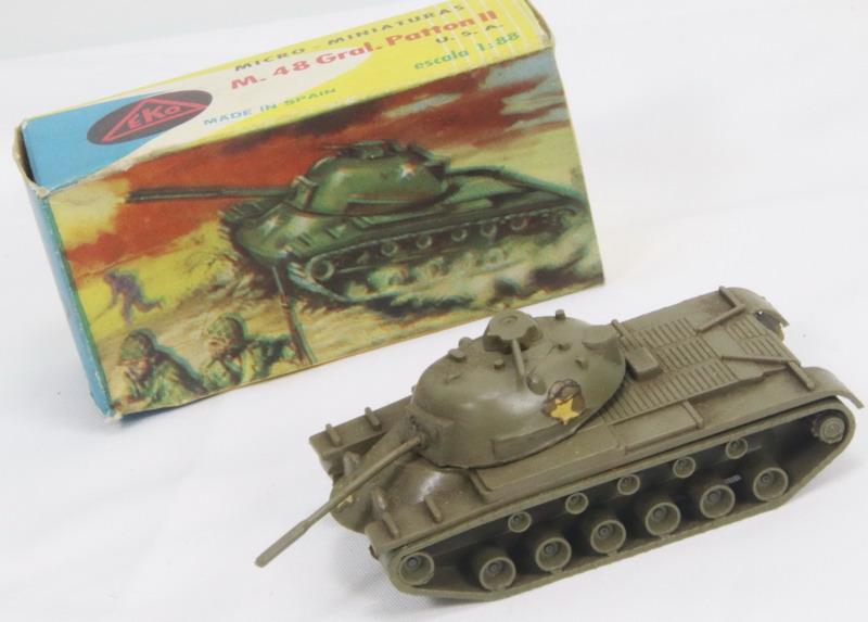 Modeling EKO, tank M-48, General Patton II ref. 4003, 1/87 – 1/88, not reissue