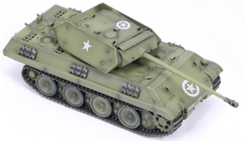 Maqueta tank Panzer V – Panther – M10, 1/72 Dragon Armor, assembled and painted