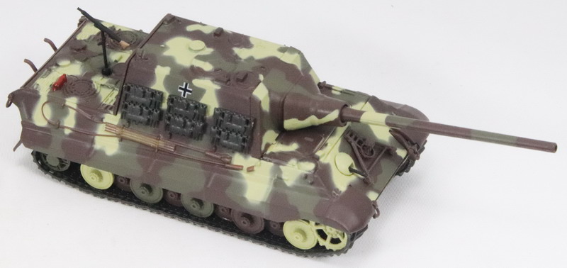 Modeling tank destroyer Jagdtiger, Panzerjäger Tiger Ausf. B Sd.Kfz. 186, 1/72, Altaya, assembled and painted