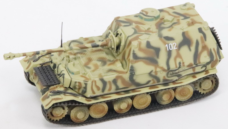 Modeling tank destroyer Elefant, SdKfz 184, 1/72, Altaya, assembled and painted