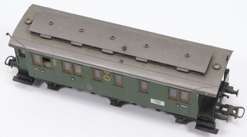Wagon railway, passengers, scale H0 – 1/87, manufacturer Rocco