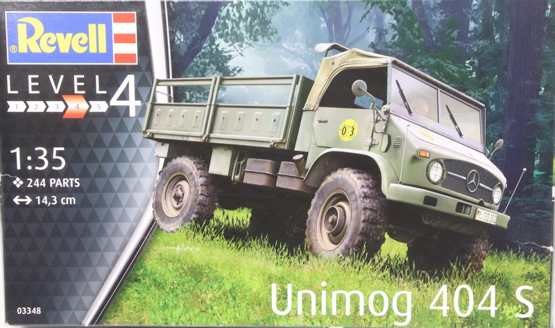 Modeling truck Unimog 404 S, ref. 03348, 1/35, Revell