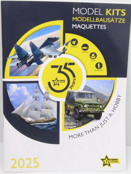 Modelismo catalogo Zvezda 2025