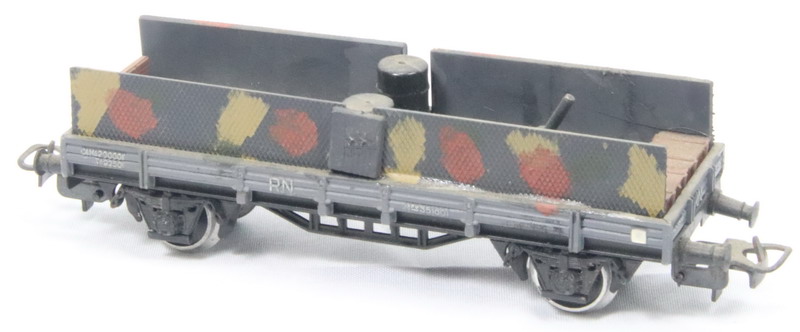 Wagon railway, armored, scale escala H0 – 1/87, fabricante Electrotren