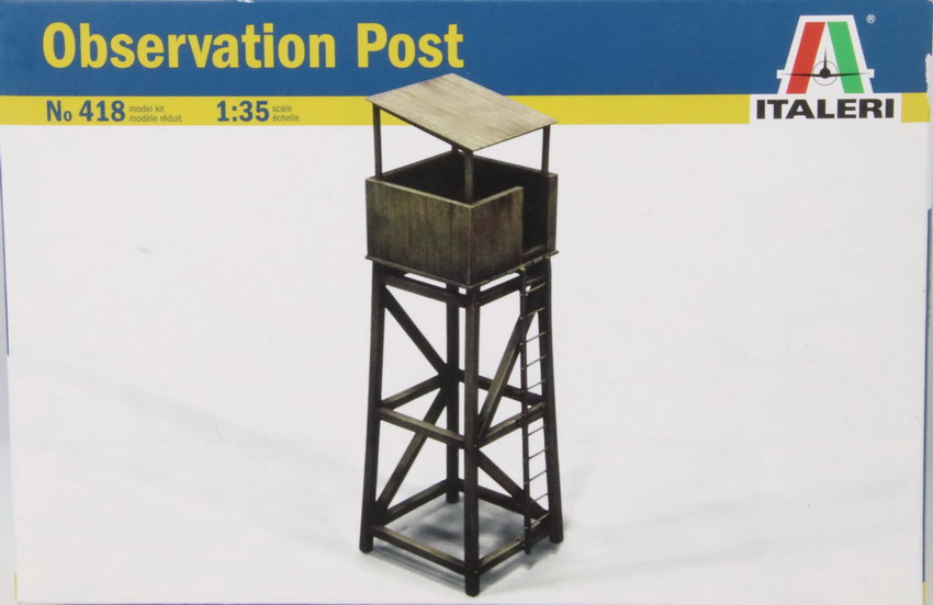 Modeling accesories observation post, ref. 418, 1/35, Italeri