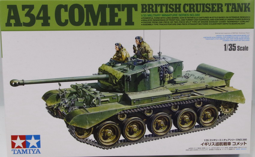 Modeling tank Comet A34, ref. 35380, 1/35, Tamiya