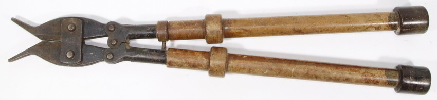 Wire cutters, long handle, original German WWII