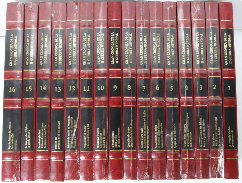 Libro Colección Gran Crónica de la Segunda Guerra Mundial 1939-1945. Edilibro SL – Club Internacional del Libro.