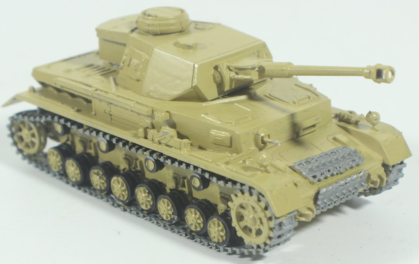Modeling tank Panzer IV, Panzerkampfwagen IV, Sdkfz 161, assembled and painted, 1/72, box no. 6