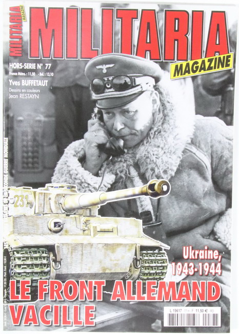 Book Militaria nº 77. Ukraine 1943-1944. Le front allemand vacille
