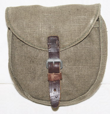 Porta cargador y cargador de tambor para subfusil ruso de la 2 GM, PPSH-41