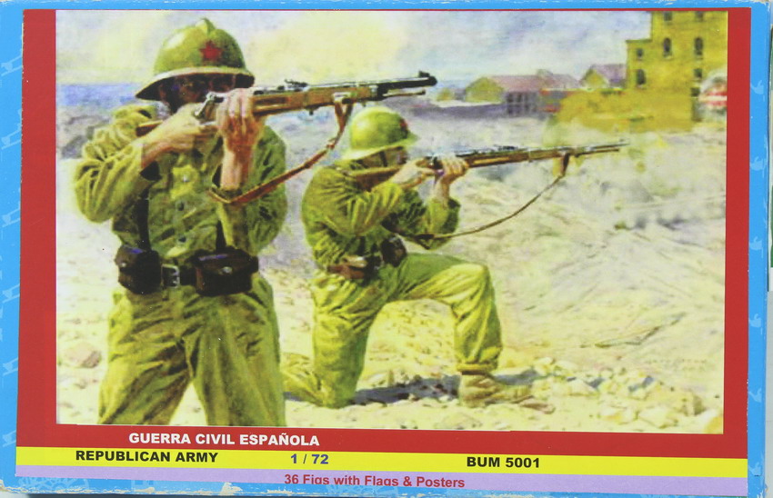Modeling figures spanish, republican army, Spanish Civil War, Guerra Civil Española, ref. 5001, 17/2, BUM – Sword – Victory: