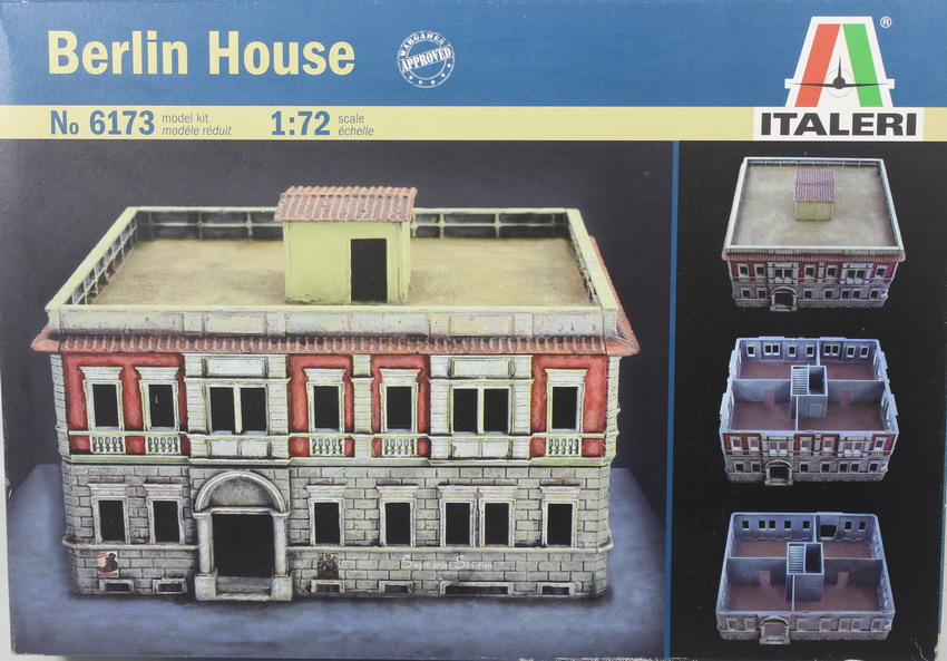 Modeling accesories house, Berlín, ref. 6173, 1/72, Italeri