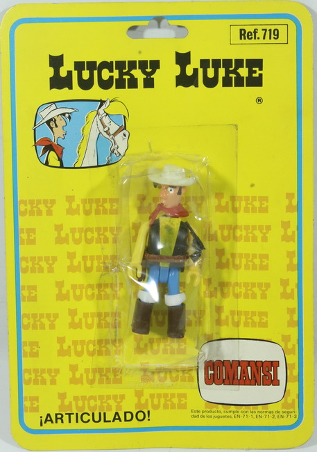 Action figures Lucky Luke, Comansi, ref. 719
