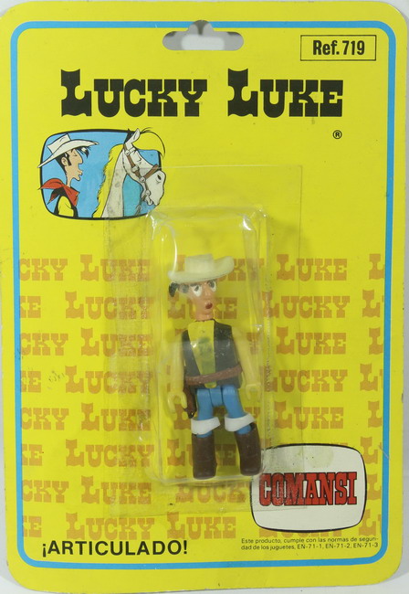 Action figures Lucky Luke, Comansi, ref. 719
