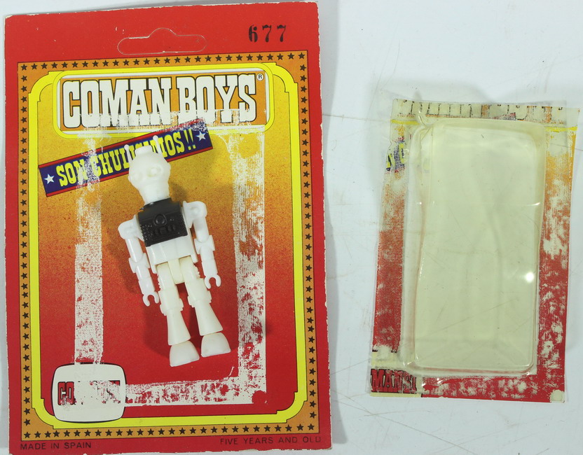 Action figures Coman Boys, Piratas del Espacio, Comansi