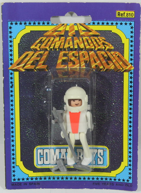 Action figures Coman Boys, Comando del Espacio ref. 810, Comansi