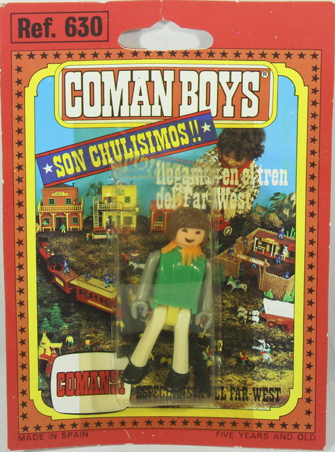 Action figures Coman Boys, Indios, ref. 630, Comansi