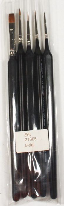 Modeling evoco brushes, nº 10/0, 4/0, 1, 2 and 6, ref. 770 / Z2186500, Chaves
