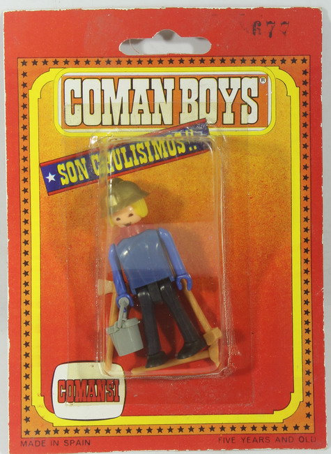Action figures Coman Boys, Bomberos, ref. 677, Comansi
