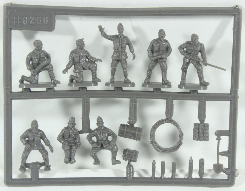 Modeling figures gunners, World War I , 1/72
