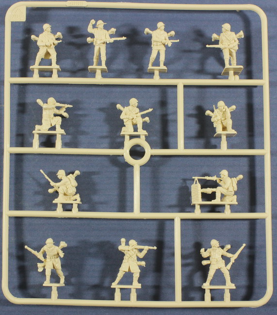 Modeling figures french, infantry, WW 2, 1/72, Italeri