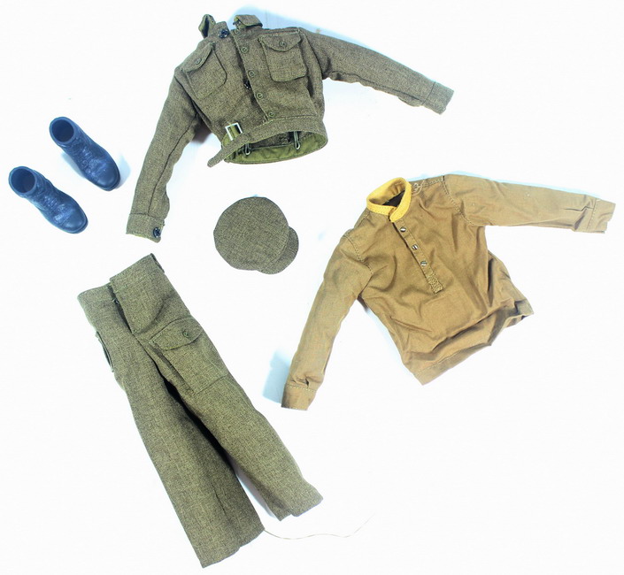 Accessories figures Dragon, 1/6, equipment: British infantry uniform, World War II.