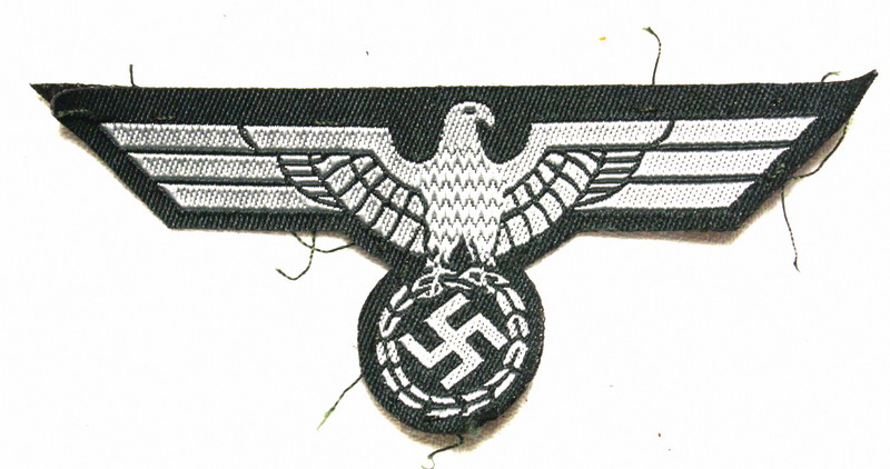 Águila de pecho en Bevo, para tropa y suboficial del ejército (Heer), reproducción.