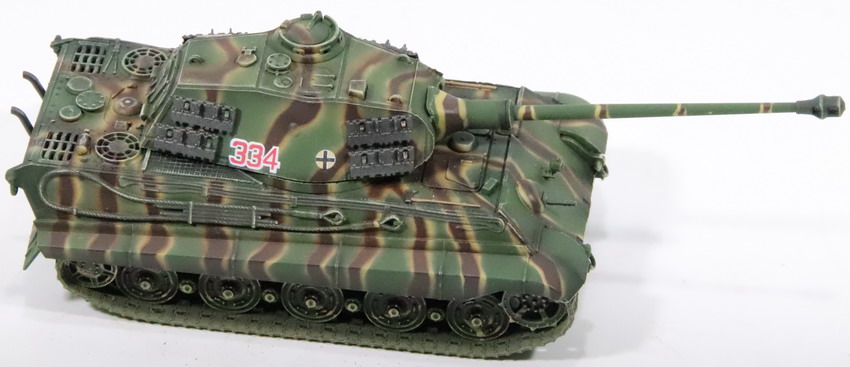 Modeling tank Panzer VI – KingTiger, assembled and painted, 1/72, Dragon Armor