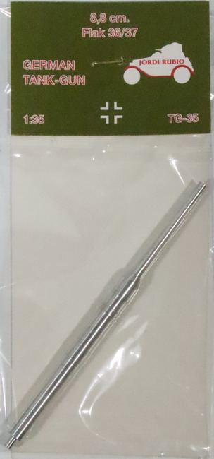 Modeling accesories cannon 8.8 cm Flak 36/37 …., ref. TG-35, 1/35, Jordi Rubio