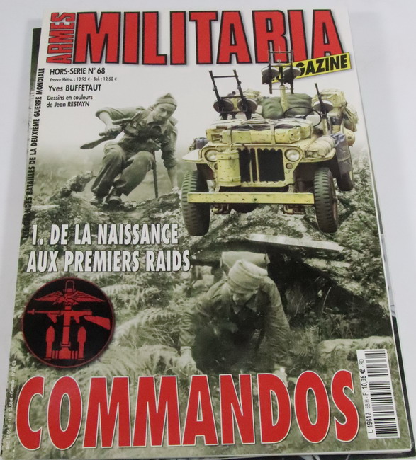 Book Armes Militaria nº 68. De la naissance aux premiers raids. Commandos