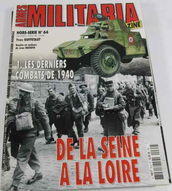 Book Armes Militaria nº 64. Les derniers combats de 1940. De la Seine a la Loire