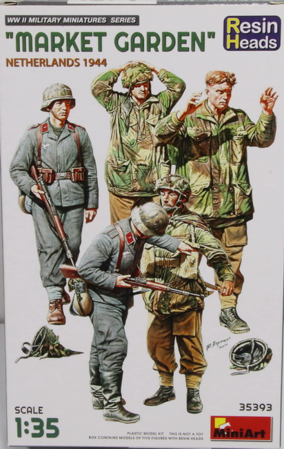 Modeling figures German, Market Garden, Netherlands 1944, ref. 35393, 1/35, Miniart