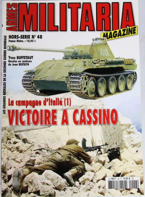 Book Armes Militaria nº 48. La campagne d´Italie (1). Victorie a Cassino