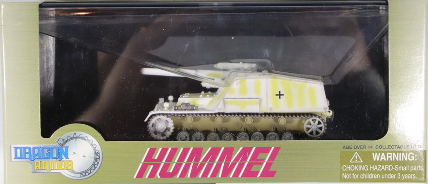 Modeling vehicle Hummel, Poland Winter 1945, ref. 60190, 1/72, Dragón Armor