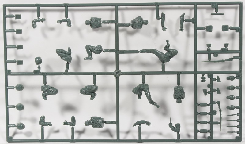 Modeling figures German artillery gunners, Pak 35/36, de 37 mm., 1/35, Tamiya