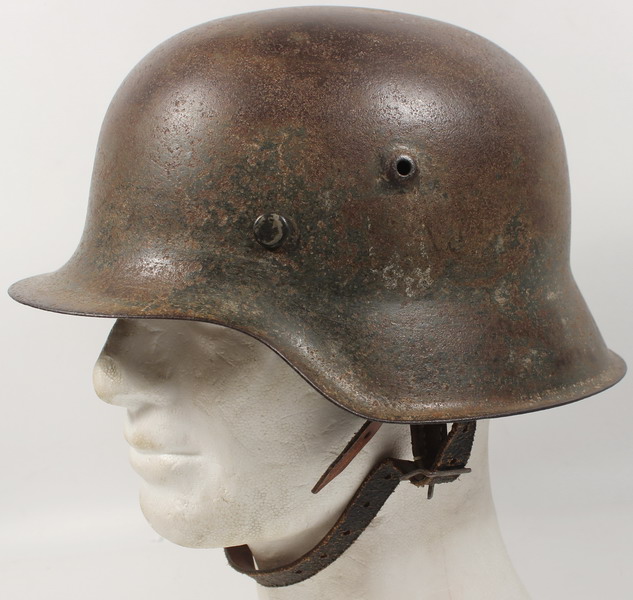 Casco mod. 40, Heer, 1 calca, retirada, original alemán 2 GM